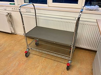 Metro erecta draadgaas magazijnkar (4x) - afbeelding 1 van  4