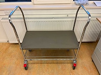 Metro erecta draadgaas magazijnkar (4x) - afbeelding 2 van  4