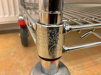 Metro erecta draadgaas magazijnkar (4x) - afbeelding 4 van  4