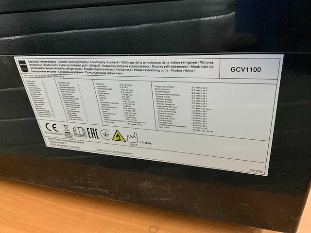 Metro gcv 1100 koelvitrine - afbeelding 6 van  9