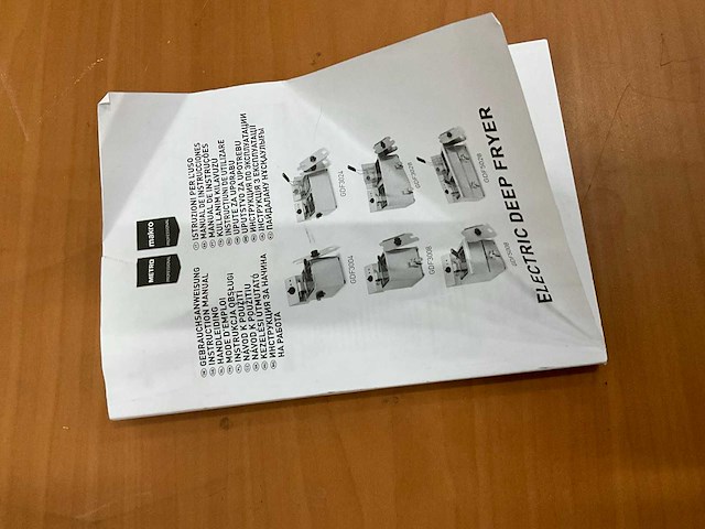 Metro gdf 5028 dubbele friteuse - afbeelding 2 van  11