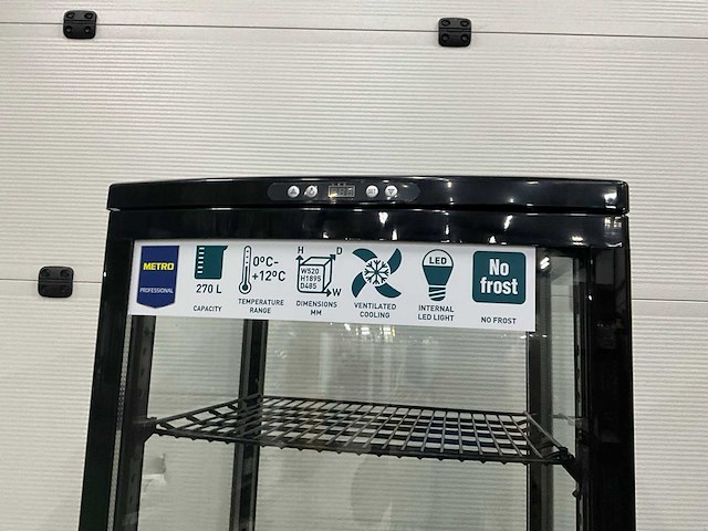 Metro ggc 3270 b mobiele gebaksvitrine - afbeelding 6 van  9