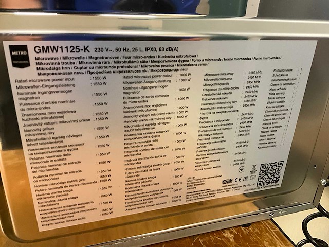 Metro gmw 1125-k magnetron - afbeelding 7 van  7