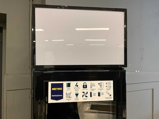 Metro gsc2133b smalle glasdeurkoelkast - afbeelding 5 van  8