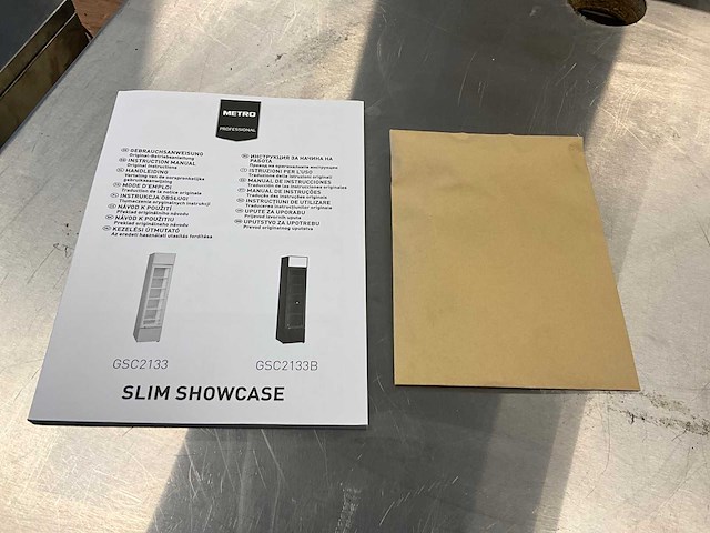 Metro gsc2133b smalle glasdeurkoelkast - afbeelding 6 van  8