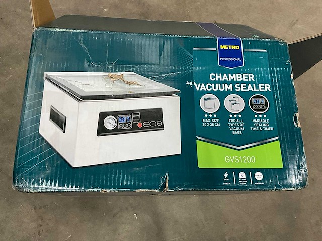 Metro gvs 1200 vacuümmachine - afbeelding 2 van  10