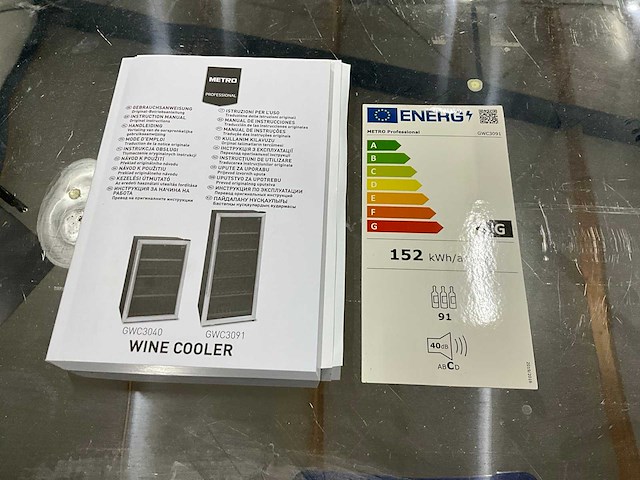 Metro gwc 3091 wijnklimaatkast - afbeelding 7 van  8