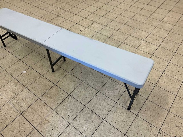 Metro klapbankje - afbeelding 2 van  4