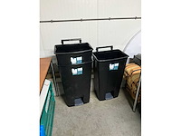 Metro pedal bin afvalemmers (3x) - afbeelding 6 van  6