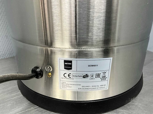 Metro professional - gcm4011 - soepketel - 10,5l - afbeelding 4 van  12