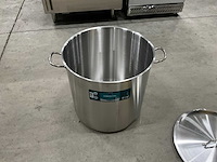 Metro rvs pan met deksel - afbeelding 3 van  7