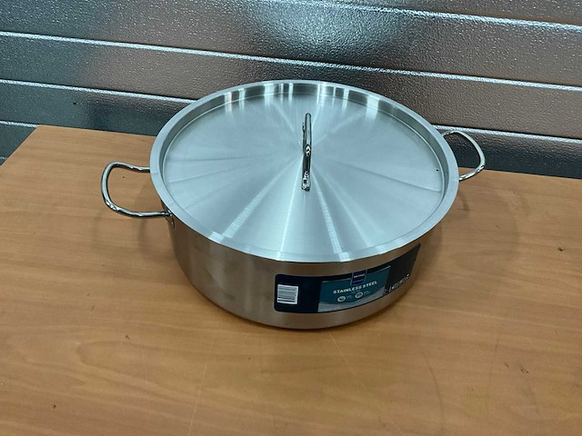 Metro rvs pan met deksel - afbeelding 2 van  6