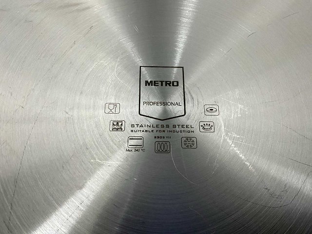 Metro rvs pan met deksel - afbeelding 5 van  6