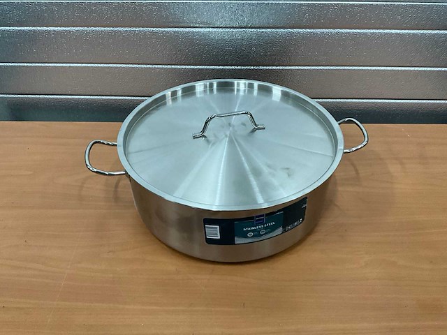 Metro rvs pan met deksel - afbeelding 2 van  6