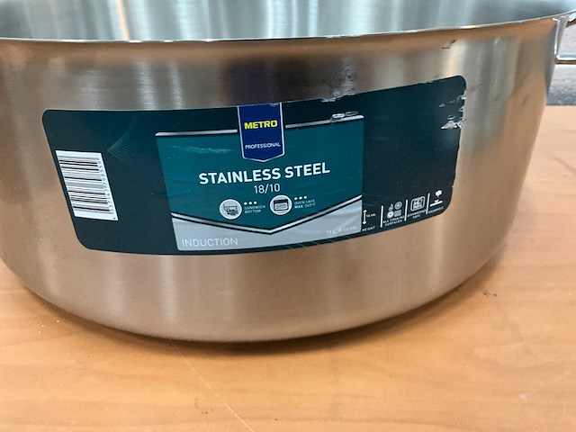 Metro rvs pan met deksel - afbeelding 6 van  6