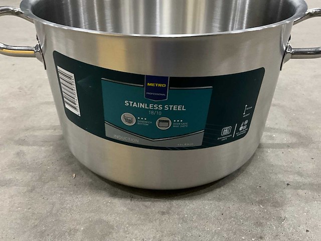 Metro rvs pan - afbeelding 4 van  7