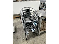 Metro wmsc-001 terrasstoelen (6x) - afbeelding 8 van  8