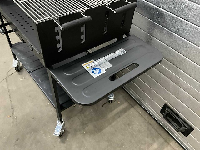 Metro xz 10060ss-4 houtskool bbq - afbeelding 7 van  10