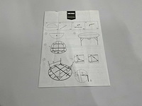 Metro zy-180 ronde klaptafel - afbeelding 4 van  6