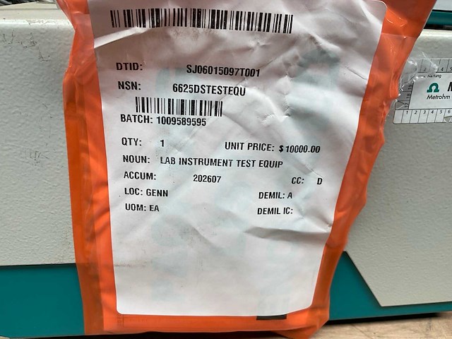 Metrohm 831 coulometer - afbeelding 6 van  6