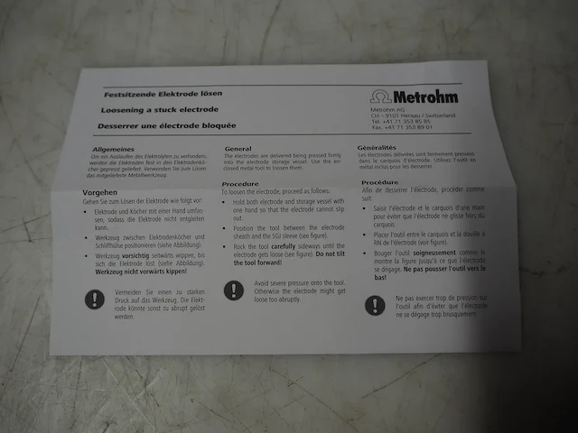 Metrohm - afbeelding 3 van  4