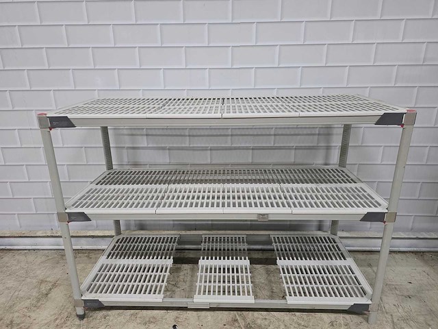 Metromax - 3-delige kunststof stelling - afbeelding 1 van  4