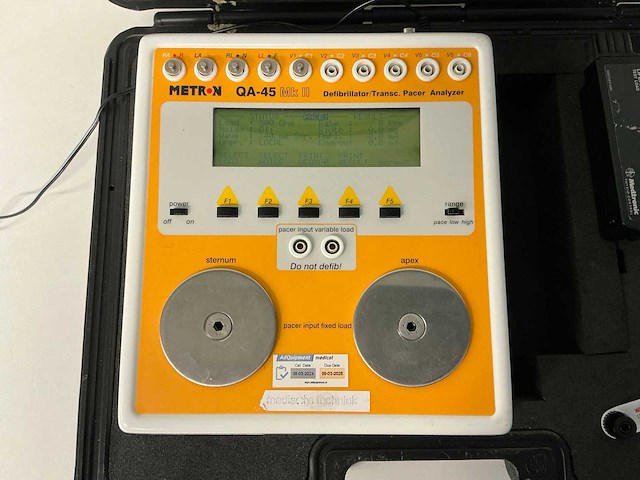 Metron - qa-45 - defibrillator analyzer - afbeelding 2 van  5
