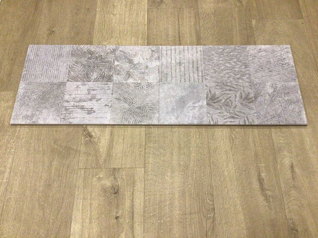 Metropol iconic concept grey decor wandtegel 30x90 cm 22,68 m² - afbeelding 2 van  5