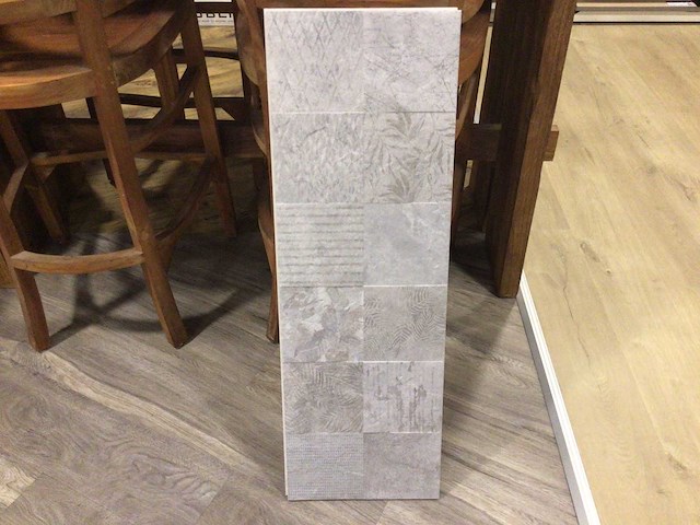 Metropol iconic concept grey decor wandtegel 30x90 cm 22,68 m² - afbeelding 3 van  5