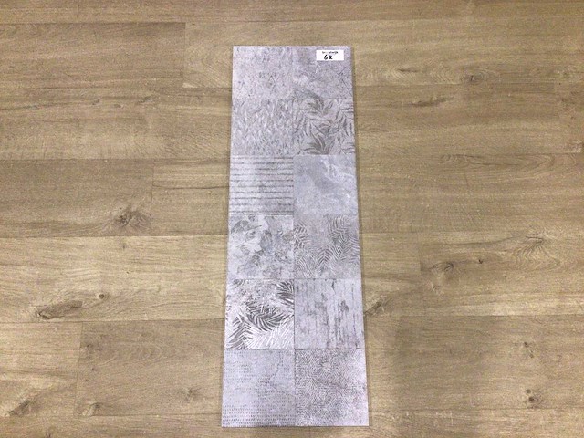Metropol iconic concept grey decor wandtegel 30x90 cm 22,68 m² - afbeelding 5 van  5