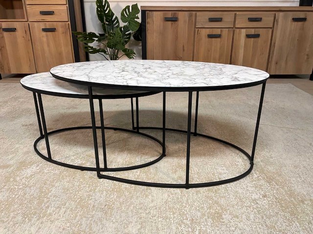 Metropolis salontafel set van 2 - afbeelding 7 van  12