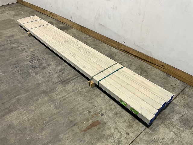 Metselprofiel 3-laags silverline - 355x7,6x6,6 cm (6x) - afbeelding 1 van  8