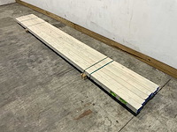 Metselprofiel 3-laags silverline - 355x7,6x6,6 cm (6x) - afbeelding 1 van  8