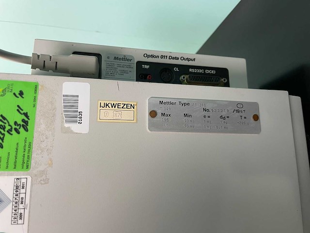 Mettler - ae 260 deltarange - weegschaal - afbeelding 4 van  4