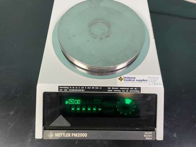 Mettler - pm2000 - weegschaal - afbeelding 2 van  5