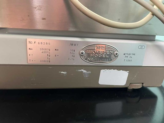 Mettler - pm34 - weegschaal - afbeelding 7 van  7