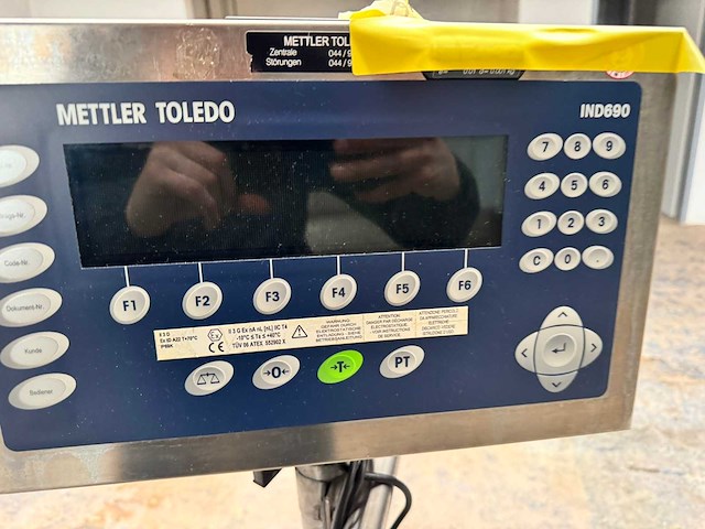 Mettler - toledo ind690 0,2-60 kg - mobil scale - afbeelding 2 van  4