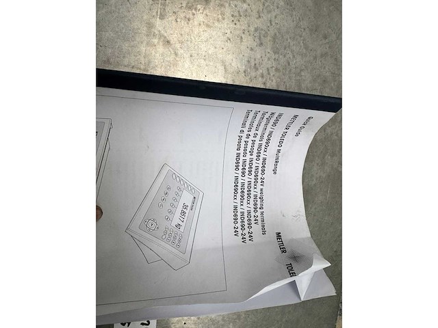 Mettler - toledo ind690 0,2-60 kg - mobil scale - afbeelding 3 van  4