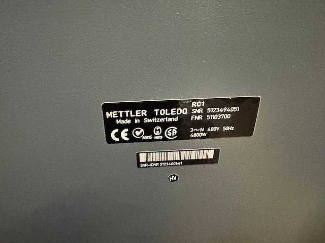 Mettler - toledo rc1 - analyzer - afbeelding 4 van  6