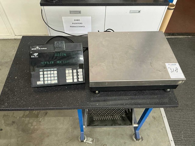 Mettler id5 multirange weegschaal - afbeelding 1 van  9