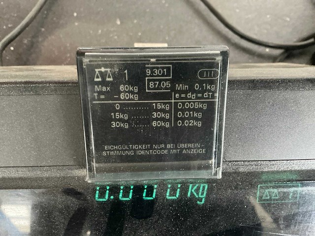Mettler id5 multirange weegschaal - afbeelding 4 van  9