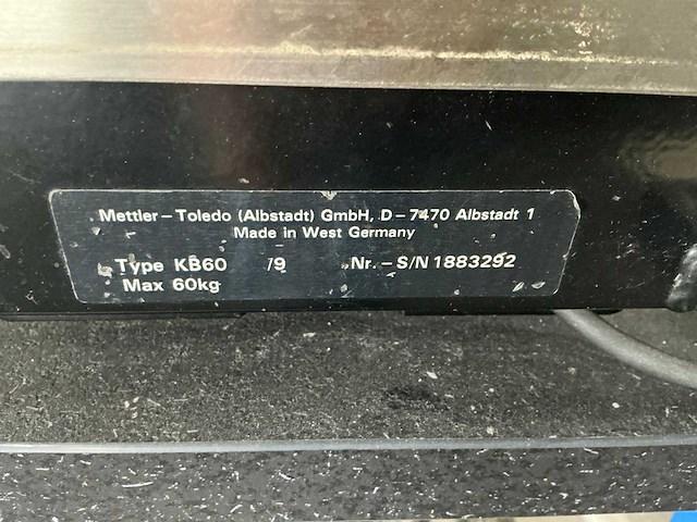 Mettler id5 multirange weegschaal - afbeelding 5 van  9