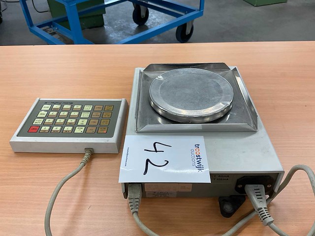Mettler pm460 precisieweegschaal - afbeelding 2 van  3
