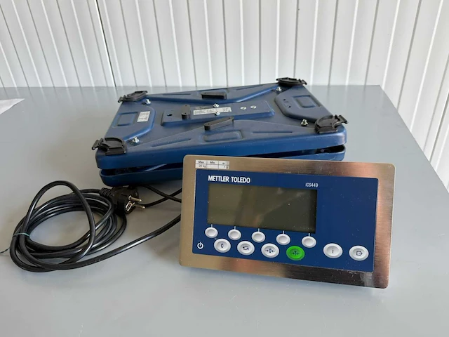 Mettler toledo - ics449 - weegschaal - afbeelding 1 van  3