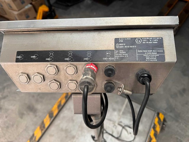 Mettler toledo - id7 10-300kg - mobiele vloerweegschaal - afbeelding 2 van  7