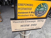 Mettler toledo - id7 10-300kg - mobiele vloerweegschaal - afbeelding 4 van  7