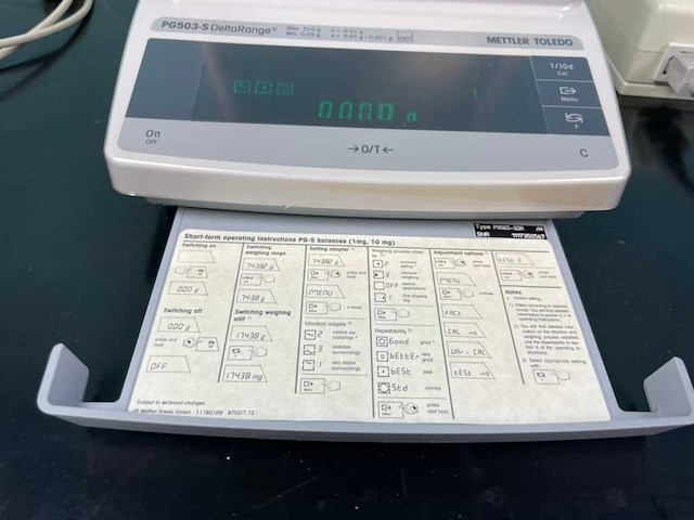 Mettler toledo - pg503-s deltarange - weegschaal - afbeelding 4 van  6