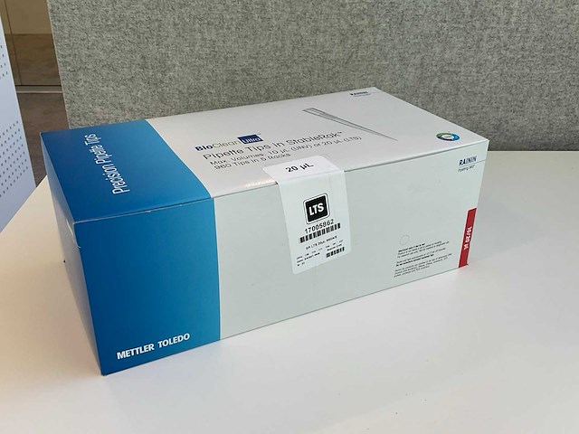 Mettler toledo 10/20ul doos á 960 stuks pipetpunten (6x) - afbeelding 1 van  1