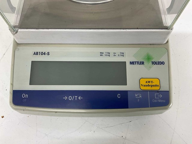 Mettler toledo ab104-s analytische balans - afbeelding 7 van  8