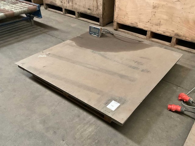 Mettler toledo bfa236-es1500m vloerweegschaal - afbeelding 1 van  3